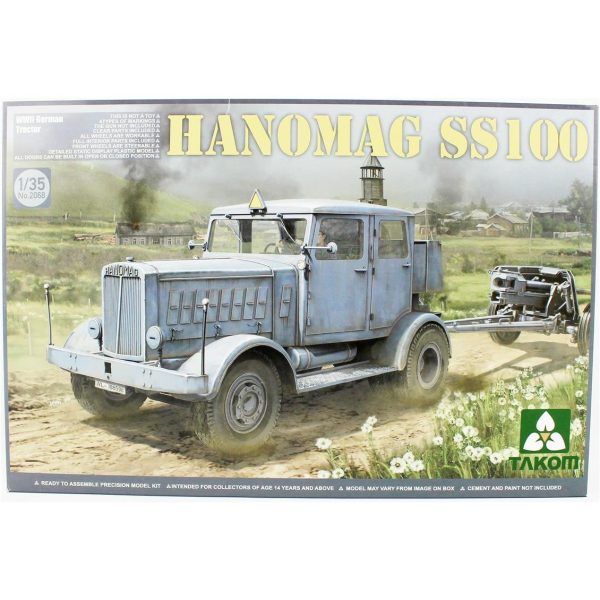 1/35 Alman Hanomag SS100 Çekici Maketi, Takom 2068