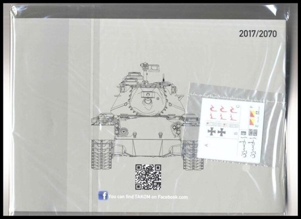 1/35 M47/G US Orta Tankı 2 in 1 Maketi, Takom 2070 - Görsel 7