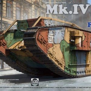 1/35 İngiliz Ağır Tankı Mark IV Özel Üretim Maketi, Takom 2076