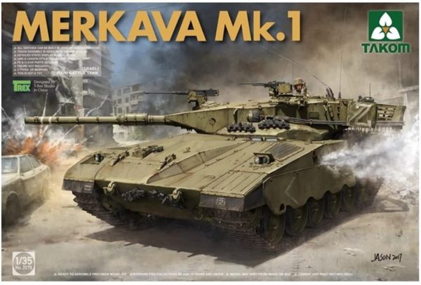 1/35 Merkava 1 İsrail Ana Muharebe Tank Maketi, Takom 2078