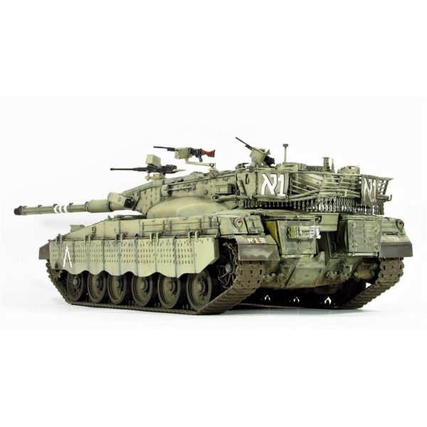 1/35 Merkava Mk.2b İsrail Ana Muharebe Tank Maketi, Takom 2080 - Görsel 3