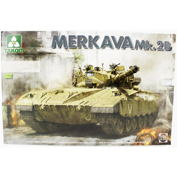 1/35 Merkava Mk.2b İsrail Ana Muharebe Tank Maketi, Takom 2080