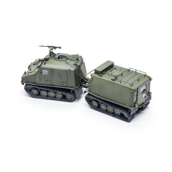1/35 Bandvagn Bv 206S Römorklu Maketi, Takom 2083 - Görsel 3