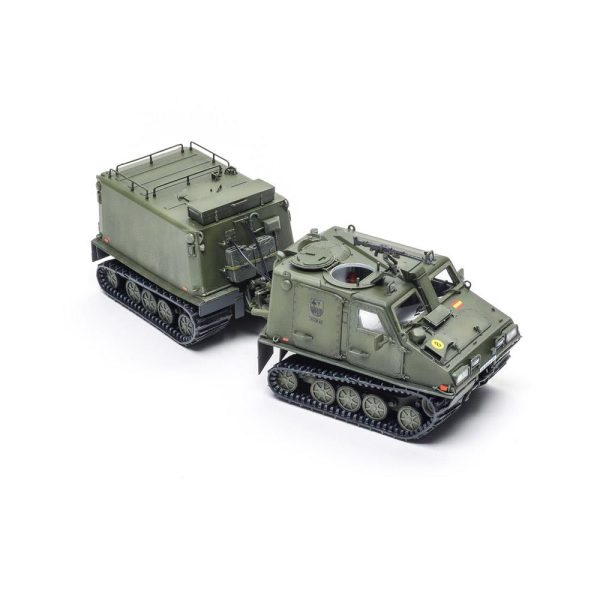1/35 Bandvagn Bv 206S Römorklu Maketi, Takom 2083 - Görsel 4