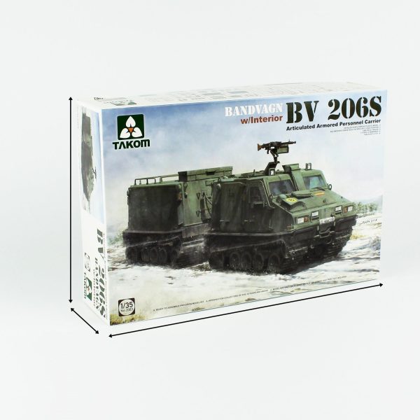 1/35 Bandvagn Bv 206S Römorklu Maketi, Takom 2083 - Görsel 5