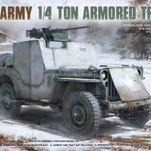 1/35 Amerikan Willys Jeep Maketi, Takom 2131