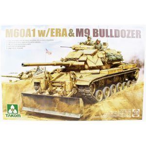 1/35 M60A1 Tankı ve ERA ve M9 Buldozer Maketi, Takom 2142