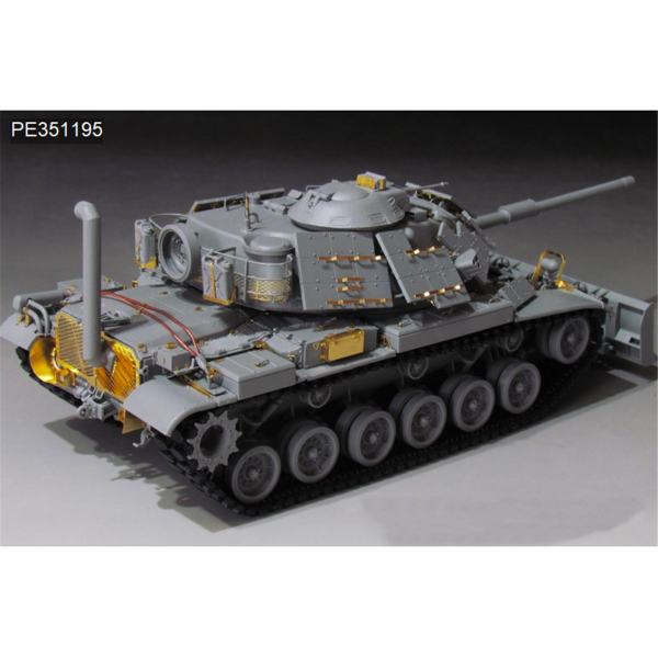 1/35 M60A1 Tankı ve ERA ve M9 Buldozer Maketi, Takom 2142 - Görsel 3