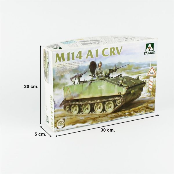1/35 M114 A1 CRV Maketi, Takom 2148 - Görsel 5
