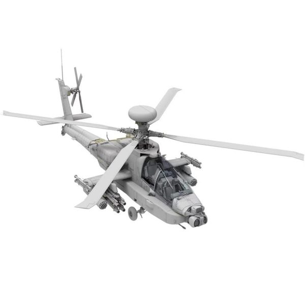 1/35 AH-64D Apache Longbow (J.G.S.D.F) Saldırı Helikopter Maketi, Takom 2607 - Görsel 3