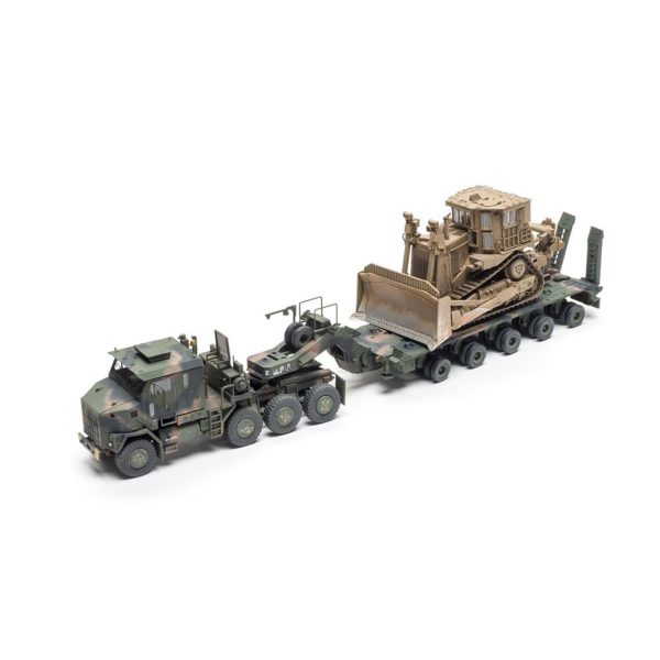 1/72 Amerikan D9R Dozeri ve M1070 Taşıyıcı Maketi, Takom 5002 - Görsel 2