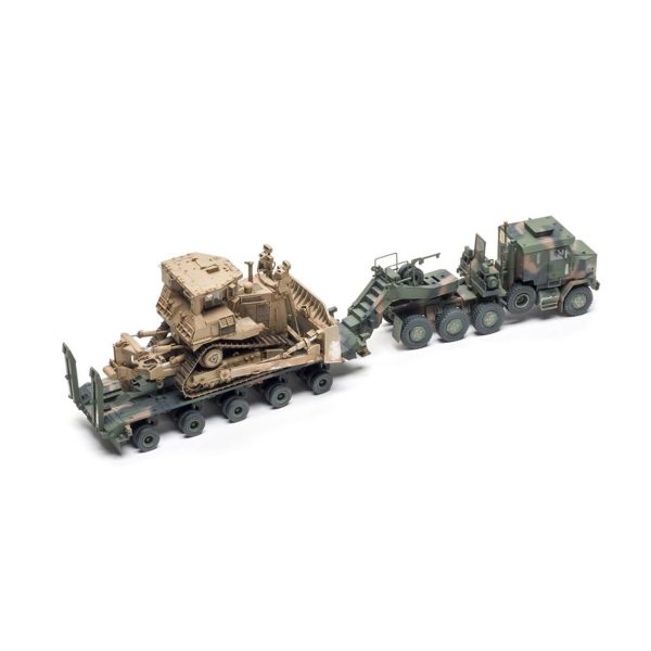 1/72 Amerikan D9R Dozeri ve M1070 Taşıyıcı Maketi, Takom 5002 - Görsel 3