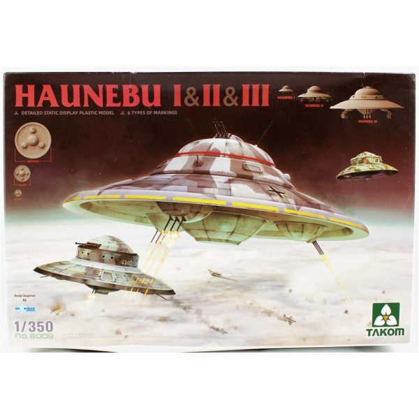 1/350 Uçandaireler HAUNEBU I & II & III Maketi, Takom 6008