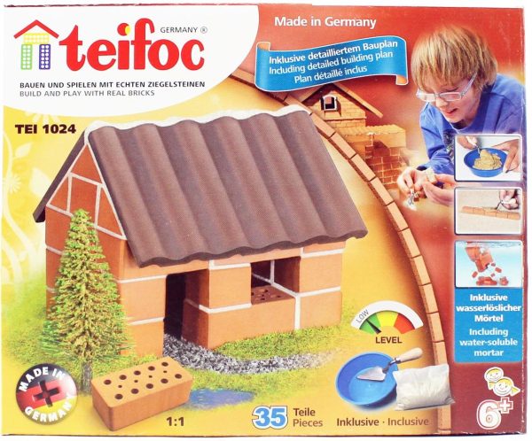 Küçük Ev Tuğla Maketi, Teifoc 1024 - Görsel 3