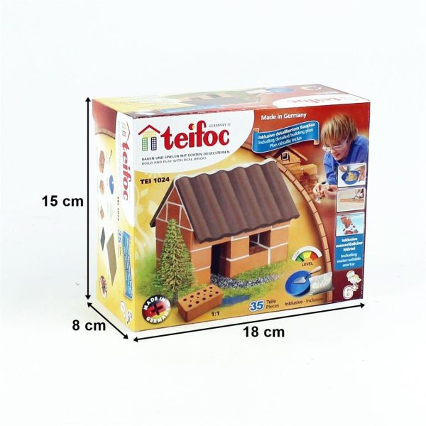 Küçük Ev Tuğla Maketi, Teifoc 1024 - Görsel 5