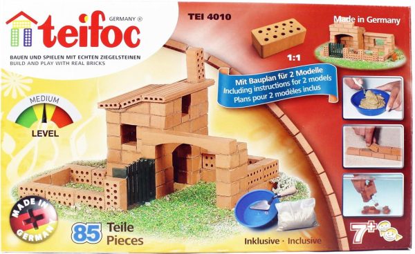 Avlulu Ev Tuğla Maketi, Teifoc 4010 - Görsel 4