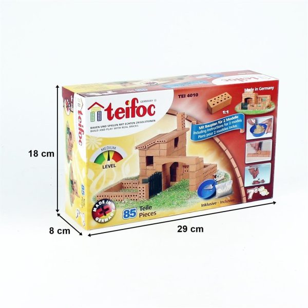 Avlulu Ev Tuğla Maketi, Teifoc 4010 - Görsel 5