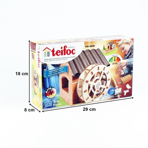 Su DeğirmeniTuğla Maketi, Teifoc 4030 - Görsel 5