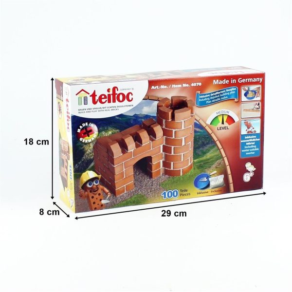 Küçük Kale Tuğla Maketi, Teifoc 4070 - Görsel 5
