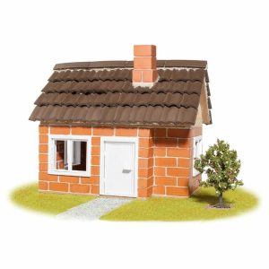 Ahşap Çatılı Ev Tuğla Maketi, Teifoc 4300
