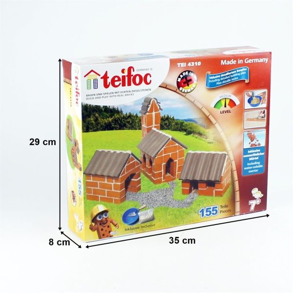 Köy Evleri Tuğla Maketi, Teifoc 4310 - Görsel 5