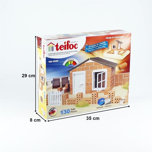 Yazlık Ev Tuğla Maketi, Teifoc 4500 - Görsel 5