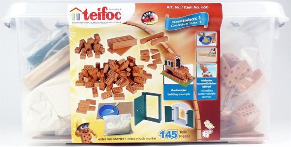Tasarımcı Başlangıç Seti Tuğla Maketi, Teifoc 650 - Görsel 3