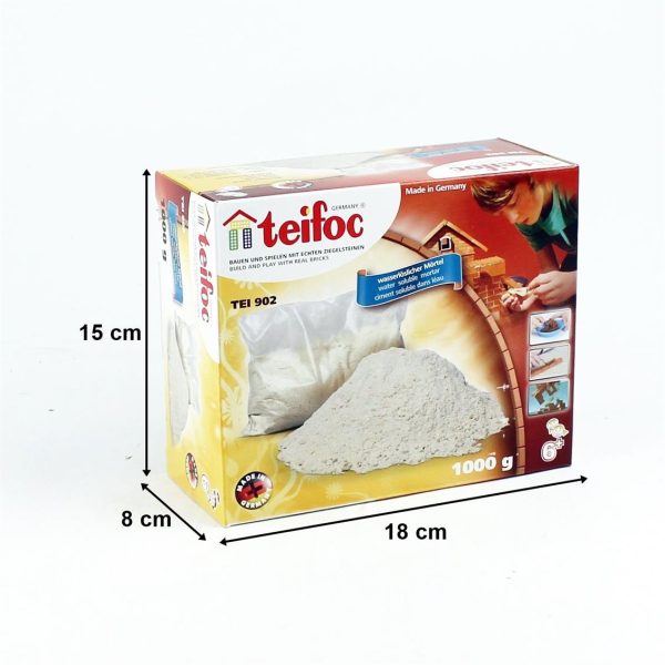 Tuğla Harcı 1000 Gram Tuğla Yapı İnşa Kitleri için., Teifoc 902 - Görsel 5