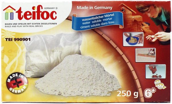 Tuğla Harcı 250 Gram Tuğla Yapı İnşa Kitleri için., Teifoc 990901