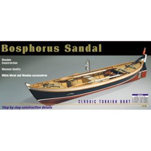 1/16 Balıkçı Sandalı Bosphorus Ahşap Tekne Kiti, Tersane Model 001