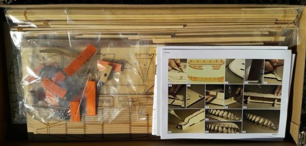 1/16 Balina Av Kayığı Ahşap Tekne Maketi, Tersane Model 006 - Görsel 4