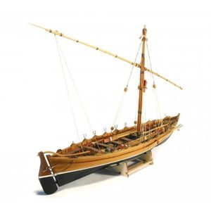 1/16 Balina Av Kayığı Ahşap Tekne Maketi, Tersane Model 006