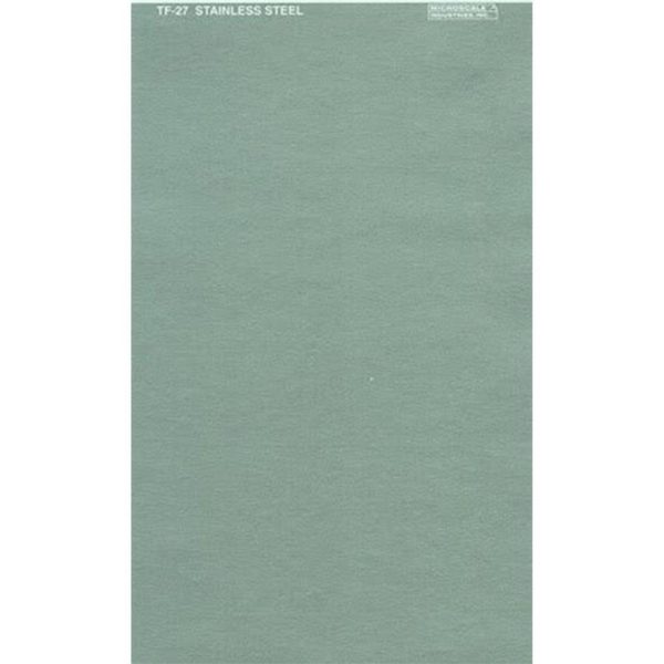 TF27 Trim Film, Size-7-1/4 X 4-1/2-Stainless Stee, Microscale TF27