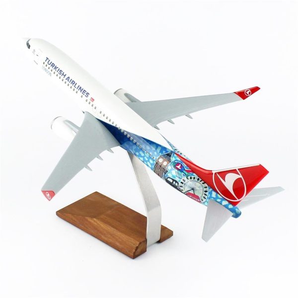 1/100 London Logolu B737-800 Yolcu Uçağı Modeli - Görsel 3
