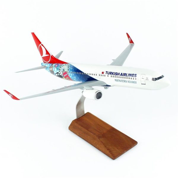 1/100 London Logolu B737-800 Yolcu Uçağı Modeli