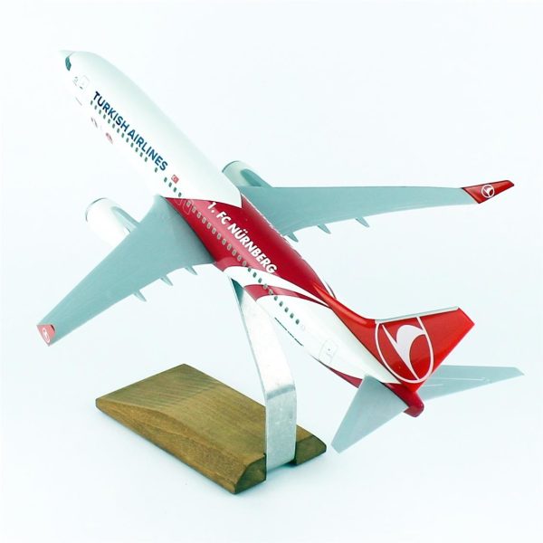 1/100 Nurnberg Logolu B737-800 Yolcu Uçağı Modeli - Görsel 3
