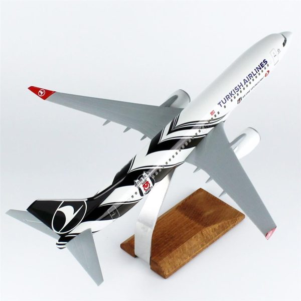 1/100 Beşiktaş Logolu B737-800 Yolcu Uçağı Maketi - Görsel 4
