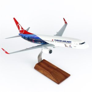 1/100 Cezayir Logolu B737-800 Yolcu Uçağı Modeli