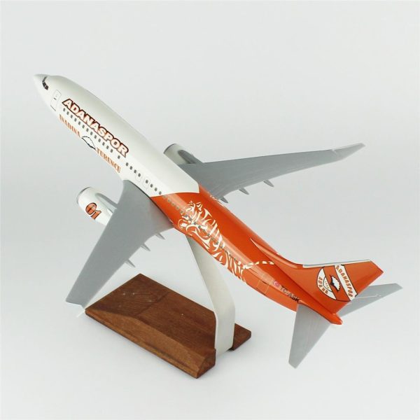 1/100 Adana Spor Logolu B737-800 Yolcu Uçağı Modeli - Görsel 3
