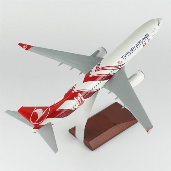 1/100 Balıkesir Spor Logolu B737-800 Yolcu Uçağı Modeli - Görsel 4
