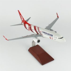 1/100 Balıkesir Spor Logolu B737-800 Yolcu Uçağı Modeli