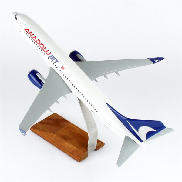 1/100 Anadolu Jet B737-800 Yolcu Uçağı Modeli - Görsel 3