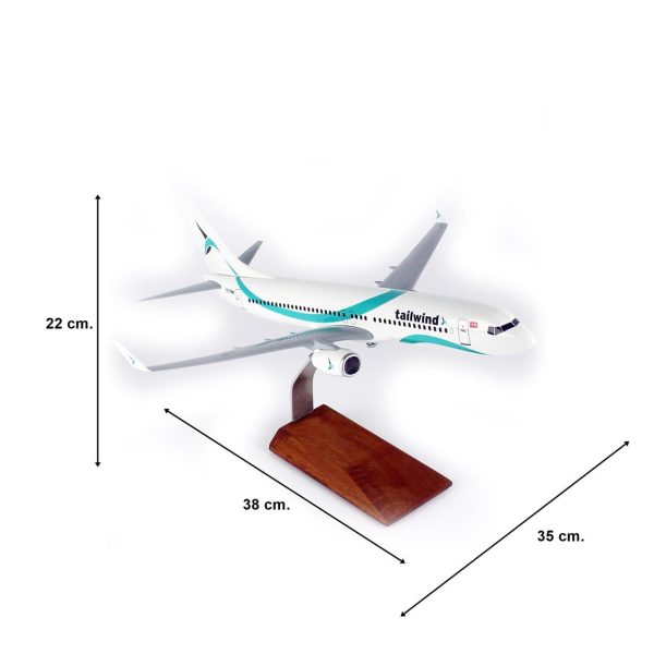 1/100 Tailwind Business B737-800 Yolcu Uçağı Modeli - Görsel 5