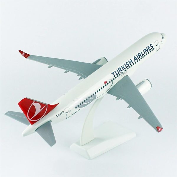 1/100 A320 Neo Yolcu Uçağı Hazır Standlı Modeli - Görsel 4