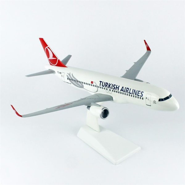 1/100 A320 Neo Yolcu Uçağı Hazır Standlı Modeli