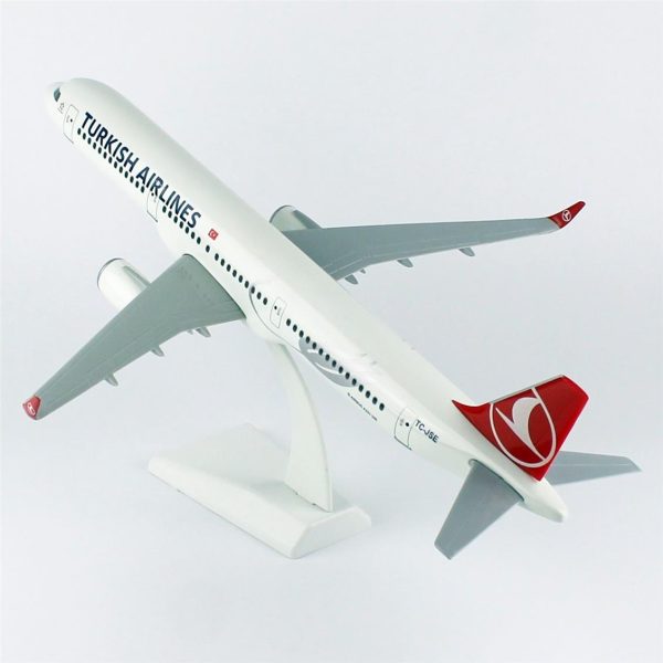 1/100 A321 Yolcu Uçağı Hazır Standlı Modeli - Görsel 3