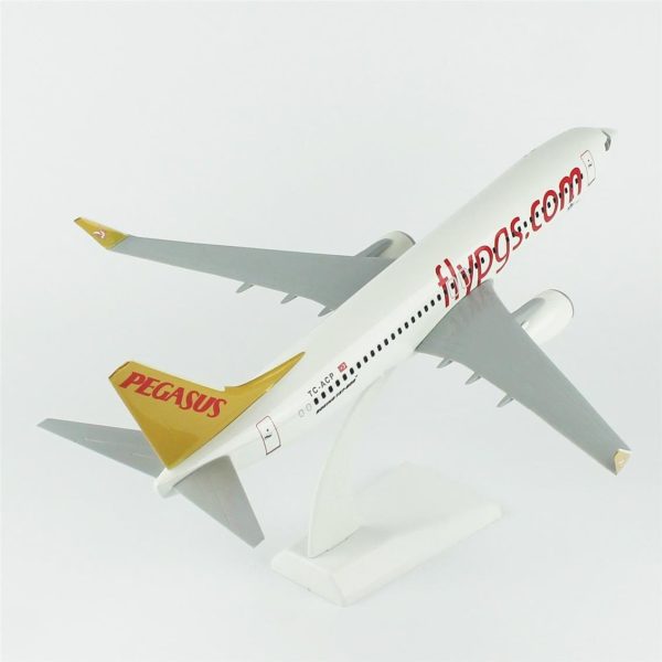 1/100 Pegasus A320 Yolcu Uçağı Hazır Standlı Modeli - Görsel 4
