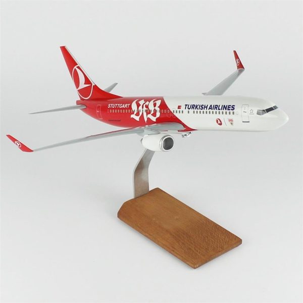 1/100 Stutgard Logolu B737-800 Yolcu Uçağı Modeli