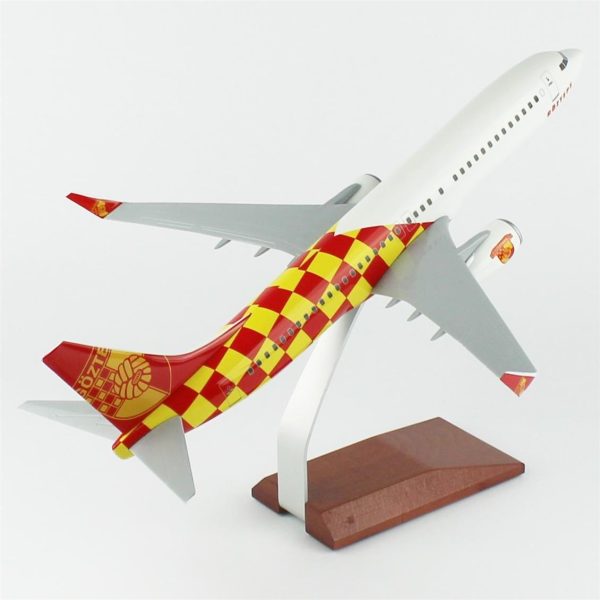 1/100 Göztepe Spor Logolu B737-800 Yolcu Uçağı Modeli - Görsel 4