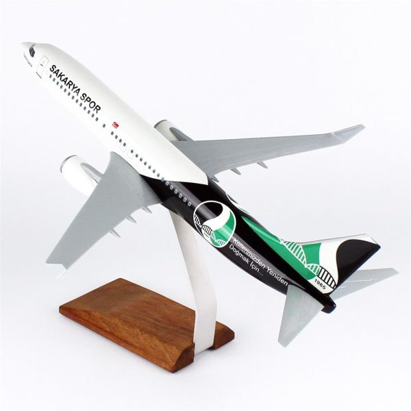 1/100 Sakarya Spor B737-800 Yolcu Uçağı Modeli - Görsel 3